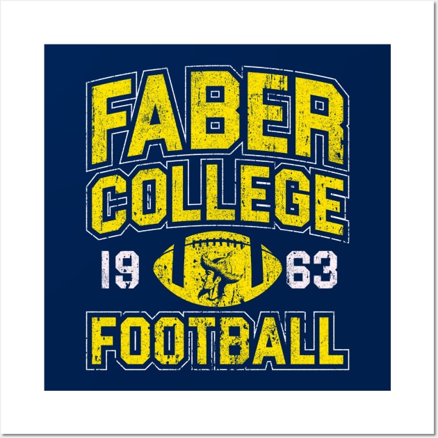 Faber College Football Wall Art by huckblade